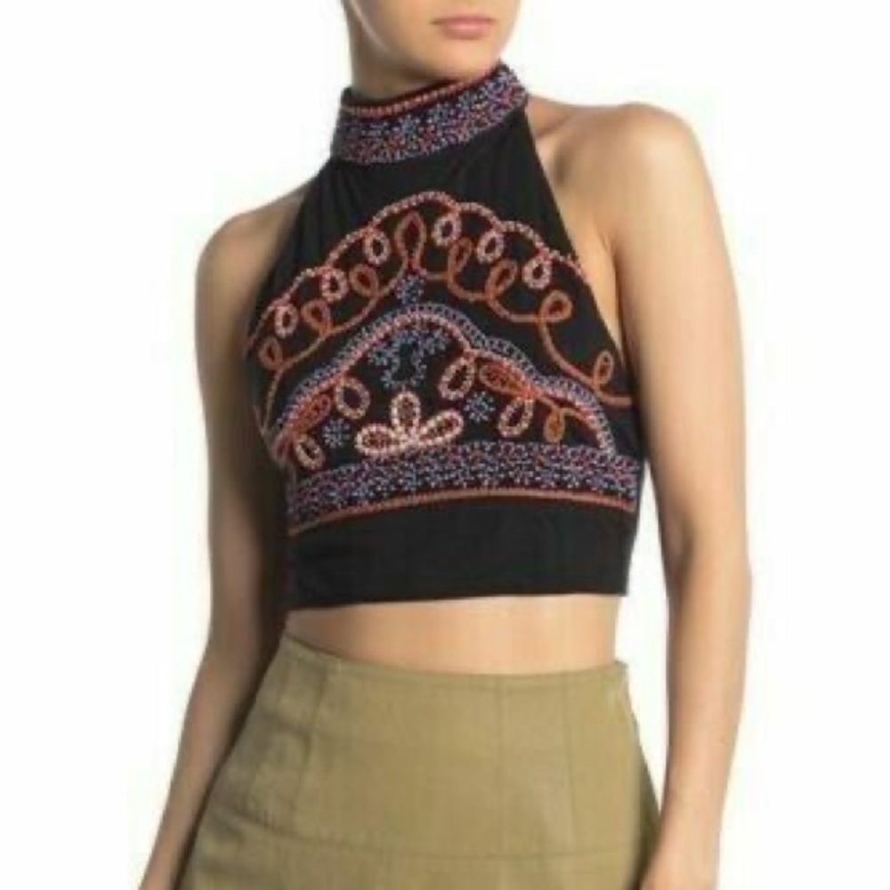 Free People | NWT Goa Embroidered Tank